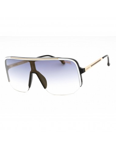 Carrera Unisex Sunglasses - White Black Shield Half Rim Frame | CARRERA 1060/S 0CCP 1V 2 - 3 jours ouvrés.