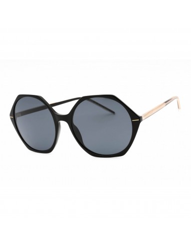 Hugo Boss Women's Sunglasses - Black Crystal Geometric Frame | BOSS 1585/S 07C5 IR online