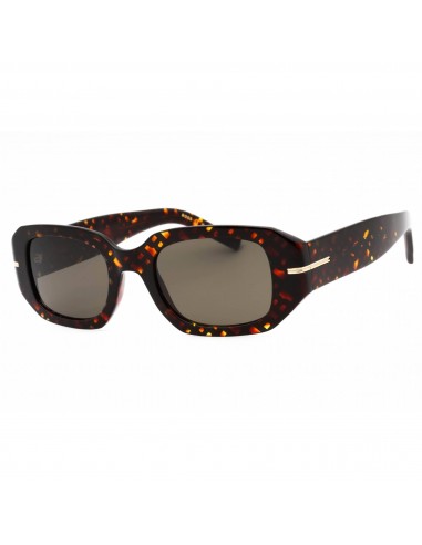 Hugo Boss Women's Sunglasses - Havana Pattern Oval Plastic Frame | BOSS 1608/S 02VM IR la livraison gratuite