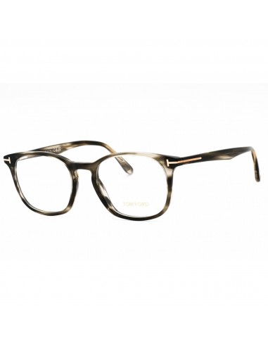 Tom Ford Men's Eyeglasses - Shiny Striped Black Oval Plastic Frame | FT5505 005 votre restaurant rapide dans 