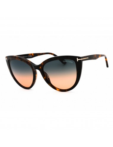 Tom Ford Women's Sunglasses - Coloured Havana Cat Eye Plastic Frame | FT0915 55P suggérées chez