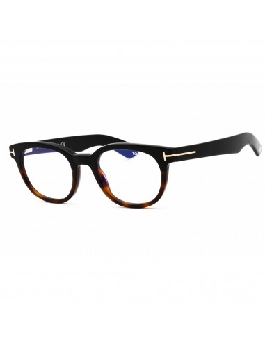 Tom Ford Men's Eyeglasses - Black/Other Oval Acetate Full Rim Frame | FT5807-B 005 de la marque