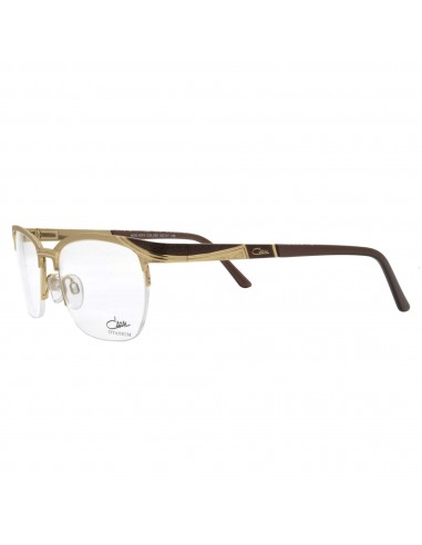 Cazal Women's Eyeglasses - Gd/Mocha Rectangular Half Rim Frame Demo Lens | 4274 C002 À commander