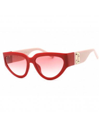 Marc Jacobs Women's Sunglasses - Red Pink Plastic Cat Eye Frame | MARC 645/S 092Y TX solde