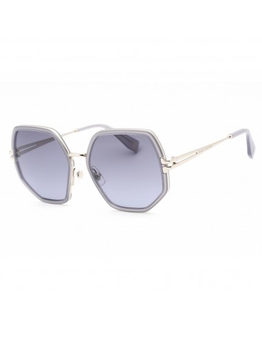 Marc Jacobs Women's Sunglasses - Violet Palladium Geometric Frame | MJ 1089/S 0AZV GB livraison et retour toujours gratuits