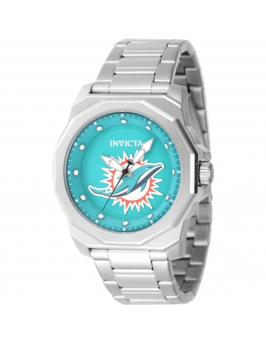 Invicta Men's Watch - NFL Miami Dolphins Light Blue Dial Silver Tone Bracelet | 47924 Les êtres humains sont 