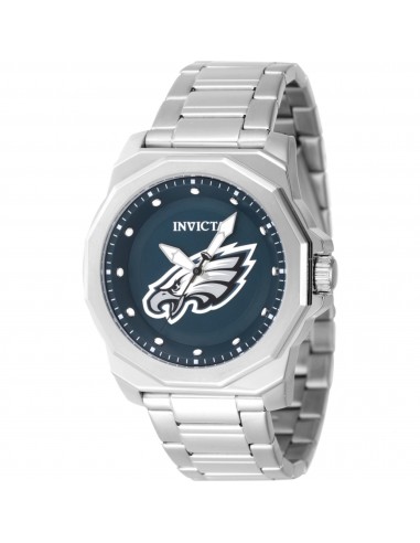 Invicta Men's Watch - NFL Philadelphia Eagles Quartz Blue Dial Steel Bracelet | 47925 sur le site 