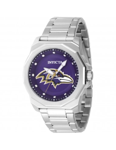 Invicta Men's Watch - NFL Baltimore Ravens Blue Dial Stainless Steel Bracelet | 47927 sur le site 