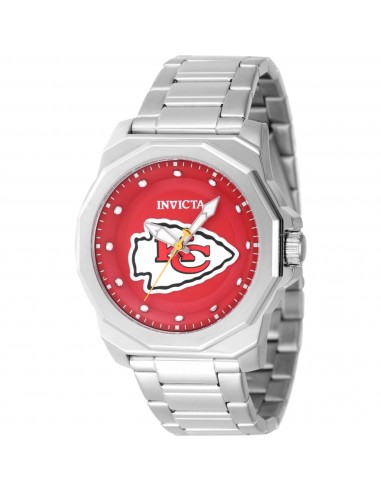 Invicta Men's Watch - NFL Kansas City Chiefs Red Dial Stainless Steel Bracelet | 47928 france