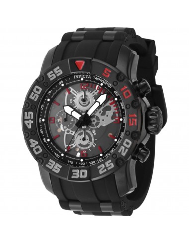 Invicta Men's Watch - Invicta Racing Quartz Grey, Red, Black Bezel Strap | 48063 de la marque