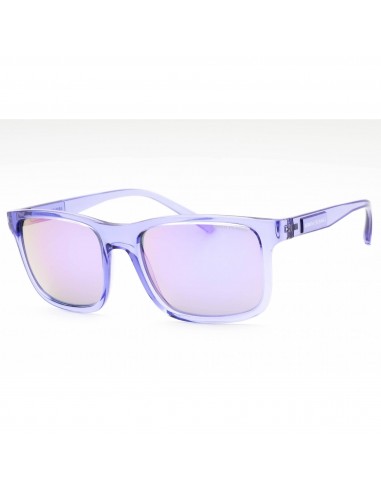 Armani Exchange Men's Sunglasses - Shiny Transparent Violet Frame | 0AX4145S 83464V en ligne