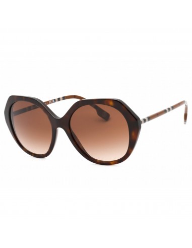 Burberry Women's Sunglasses - Havana Plastic Oversized Full Rim Frame | 0BE4375 401713 hantent personnes