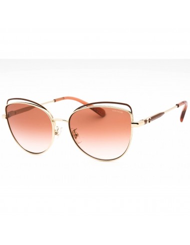 Coach Women's Sunglasses - Light Gold/Nutmeg Cat Eye Full Rim Frame | 0HC7162 900513 pour bénéficier 