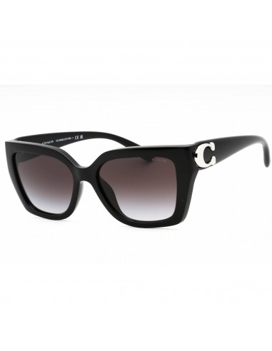 Coach Women's Sunglasses - Black Plastic Cat Eye Full Rim Frame | 0HC8408U 50023C sur le site 