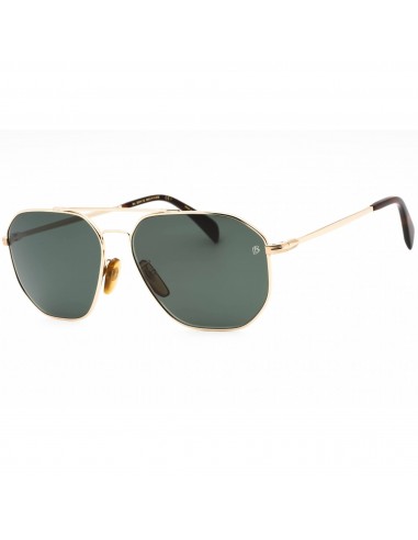 David Beckham Men's Sunglasses - Gold Havana Aviator Full Rim | DB 1041/S 006J QT soldes