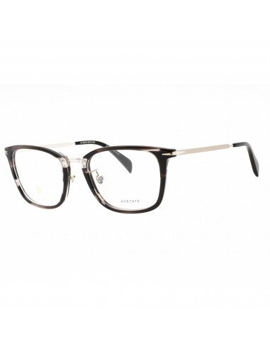 David Beckham Men's Eyeglasses - Grey Horn Cat Eye Full Rim Frame | DB 7060/F 02W8 00 de l' environnement