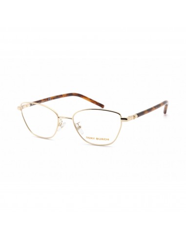 Tory Burch Women's Eyeglasses - Shiny Light Gold Cat Eye Full Rim Frame | TY1074 3314 Vous souhaitez 