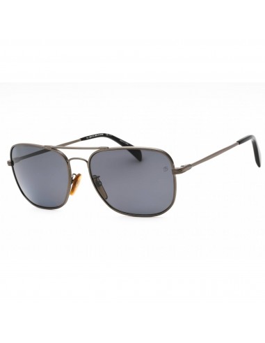 David Beckham Men's Sunglasses - Dark Ruthenium Aviator Frame | DB 1093/S 0KJ1 M9 ou a consommer sur place