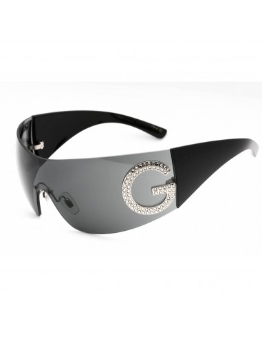 Dolce & Gabbana Women's Sunglasses - Black Shield Shape Rimless Frame | 0DG2298B 05/87 en linge