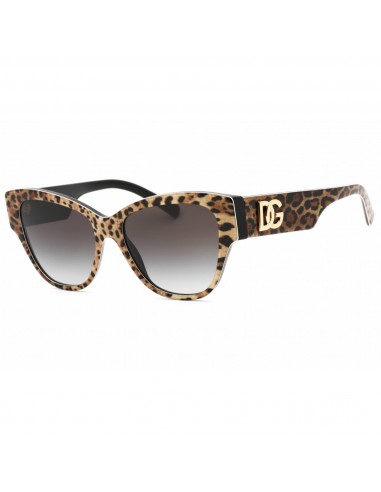 Dolce & Gabbana Women's Sunglasses - Brown Leopard Print On Black | 0DG4449 31638G prix pour 