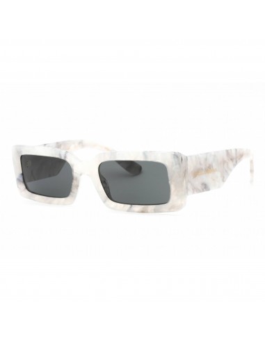 Dolce & Gabbana Women's Sunglasses - Grey Marble Rectangular Frame | 0DG4416 342887 de la marque