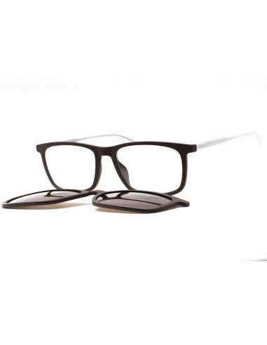 Hugo Boss Men's Eyeglasses - Matte Brown Rectangular Frame | BOSS 1150/CS 04IN 00 est présent 