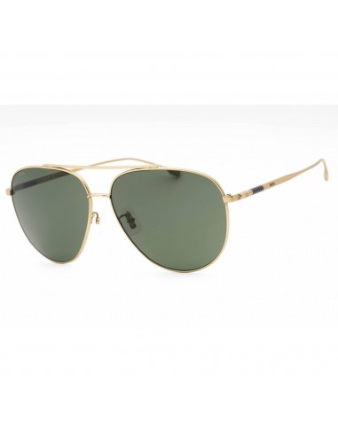 Hugo Boss Men's Sunglasses - Matte Gold Aviator Full Rim Frame | BOSS 1296/F/S 0AOZ QT de France