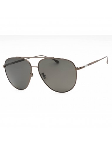 Hugo Boss Men's Sunglasses - Matte Dark Ruthenium Aviator | BOSS 1296/F/S 0R80 M9 Découvrez la collection