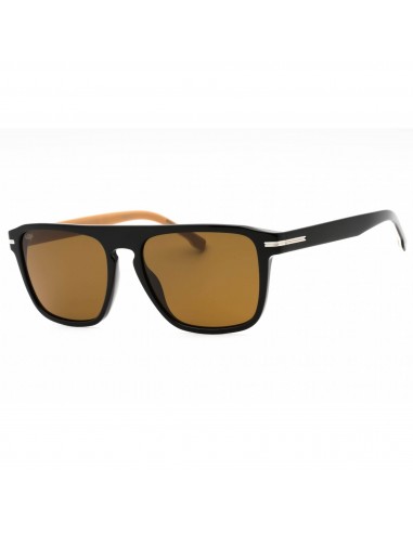 Hugo Boss Men's Sunglasses - Black Rectangular Full Rim Frame | BOSS 1599/S 0807 70 la livraison gratuite