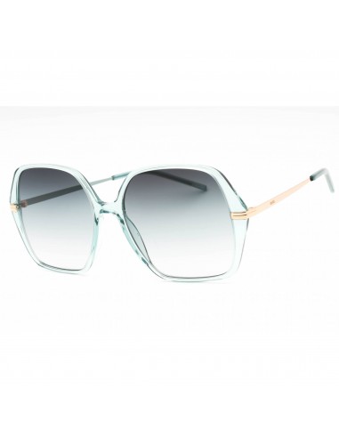 Hugo Boss Women's Sunglasses - Gold Green Oversized Full Rim | BOSS 1660/S 0PEF IB Pour