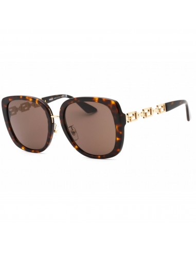 Versace Women's Sunglasses - Tortoise Metal Butterfly Full Rim Frame | 0VE4407D 108/73 2 - 3 jours ouvrés.