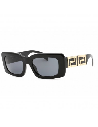 Versace Women's Sunglasses - Black Plastic Rectangular Shape Frame | 0VE4444U GB1/87 Les magasins à Paris