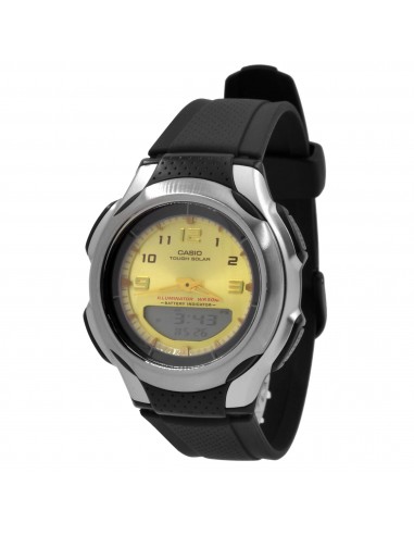 Casio Stainless Steel Case Black Band Watch | AWS-90-9A la chaussure