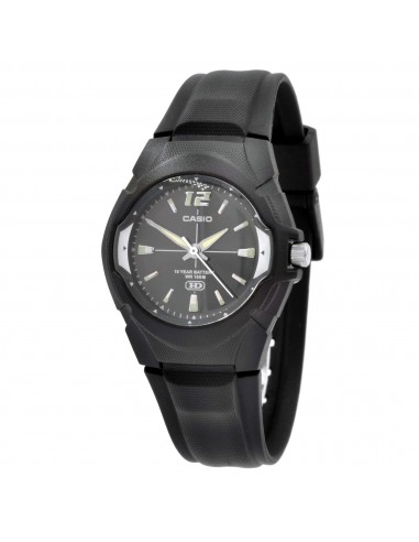 Casio Black Resin Case Black Band Watch | LX-600E-1A français