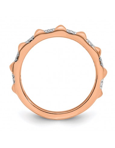 14k Rose Gold Stackable Expressions Diamond Ring | SK2096 shop