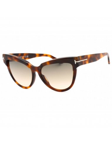 Tom Ford Women's Sunglasses - Coloured Havana Plastic Cat Eye Shape Frame | FT0941 55B Amélioration de cerveau avec