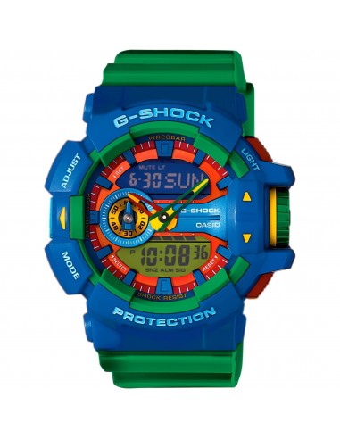 Casio Men's Watch - G-Shock Shock Resistant Green Strap Analog-Digital | GA400-2A prix pour 