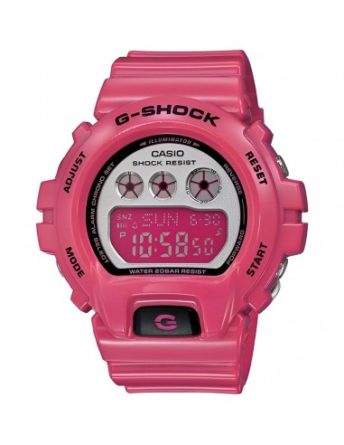 Casio Women's Watch - G-Shock Chronograph Pink Resin Strap Digital | GMDS6900CC-4 vente chaude votre 