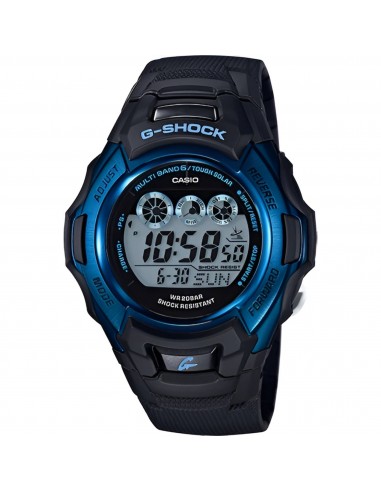 Casio Men's Digital Watch - G-Shock World Time Black Resin Strap Alarm | GWM500F-2 Profitez des Offres !