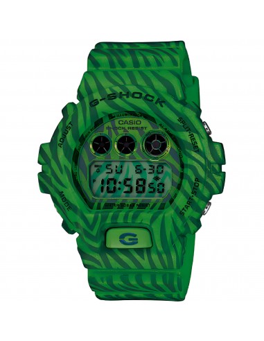 Casio Men's Watch - G-Shock Green and Grey Digital Dial Chronograph | DW6900ZB-3 du meilleur 