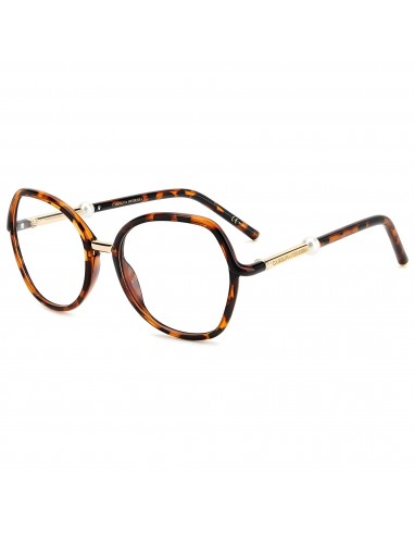 Carolina Herrera Women's Eyeglasses - Havana Butterfly Frame Demo Lens | HER 0080 0086 soldes