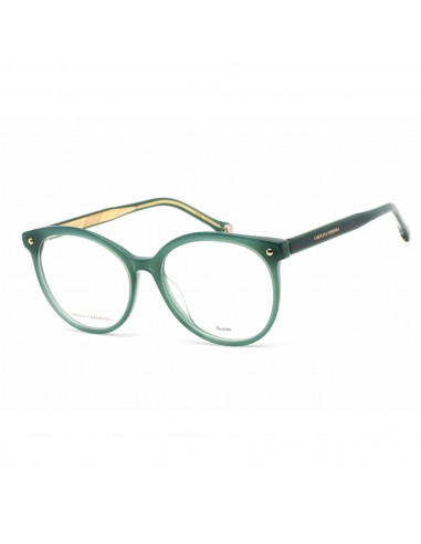 Carolina Herrera Women's Eyeglasses - Green Plastic Round Frame | HER 0083/G 01ED 00 solde