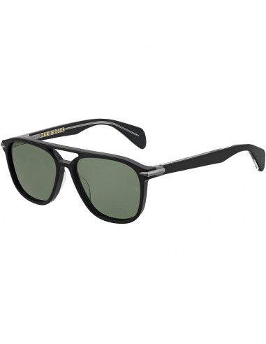 Rag and Bone Women's Sunglasses - Black Plastic Aviator Full Rim Frame | RNB5013/S 807 Découvrez la collection