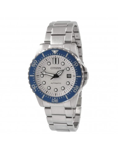 Citizen Men's Watch - Urban Mechanical White Dial Silver Tone Bracelet | NJ0171-81A À commander