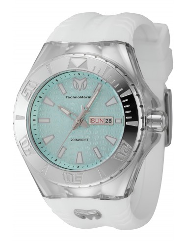 Technomarine Men's Watch - Cruise Monogram Quartz Turquoise Dial Strap | TM-122010 en linge