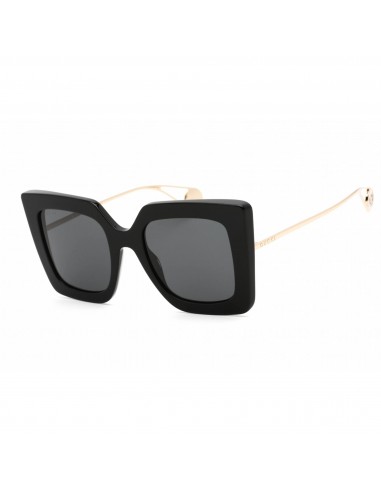 Gucci Unisex Sunglasses - Black/Gold Plastic Butterfly Full Rim Frame | GG0435S 001 Dans la société mordern