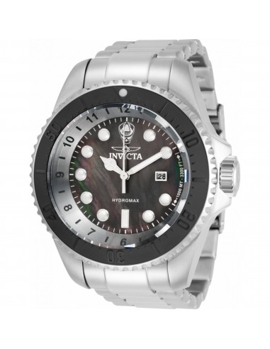 Invicta Men's Watch - Hydromax Black MOP Dial Silver Stainless Steel Bracelet | 31043 acheter en ligne