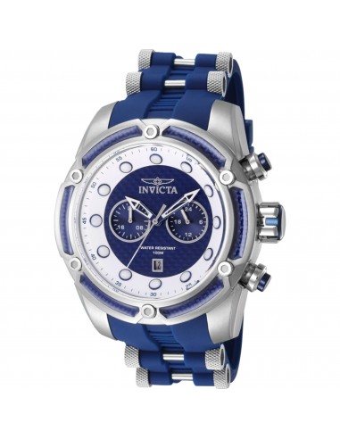 Invicta Men's Watch - Bolt Date Blue and Silver Dial Silicone Strap Quartz | 42291 ou a consommer sur place