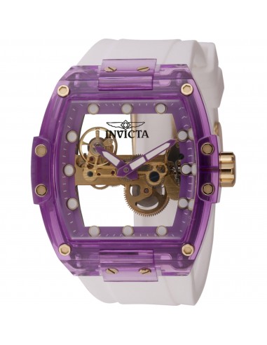 Invicta Men's Watch - S1 Rally Diablo Mechanical White Silicone Rubber Strap | 44368 du meilleur 