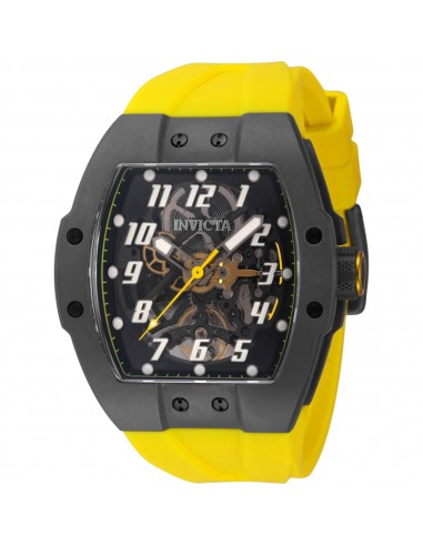 Invicta Men's Watch - JM Correa Transparent and Black Dial Silicone Strap | 44401 offre 